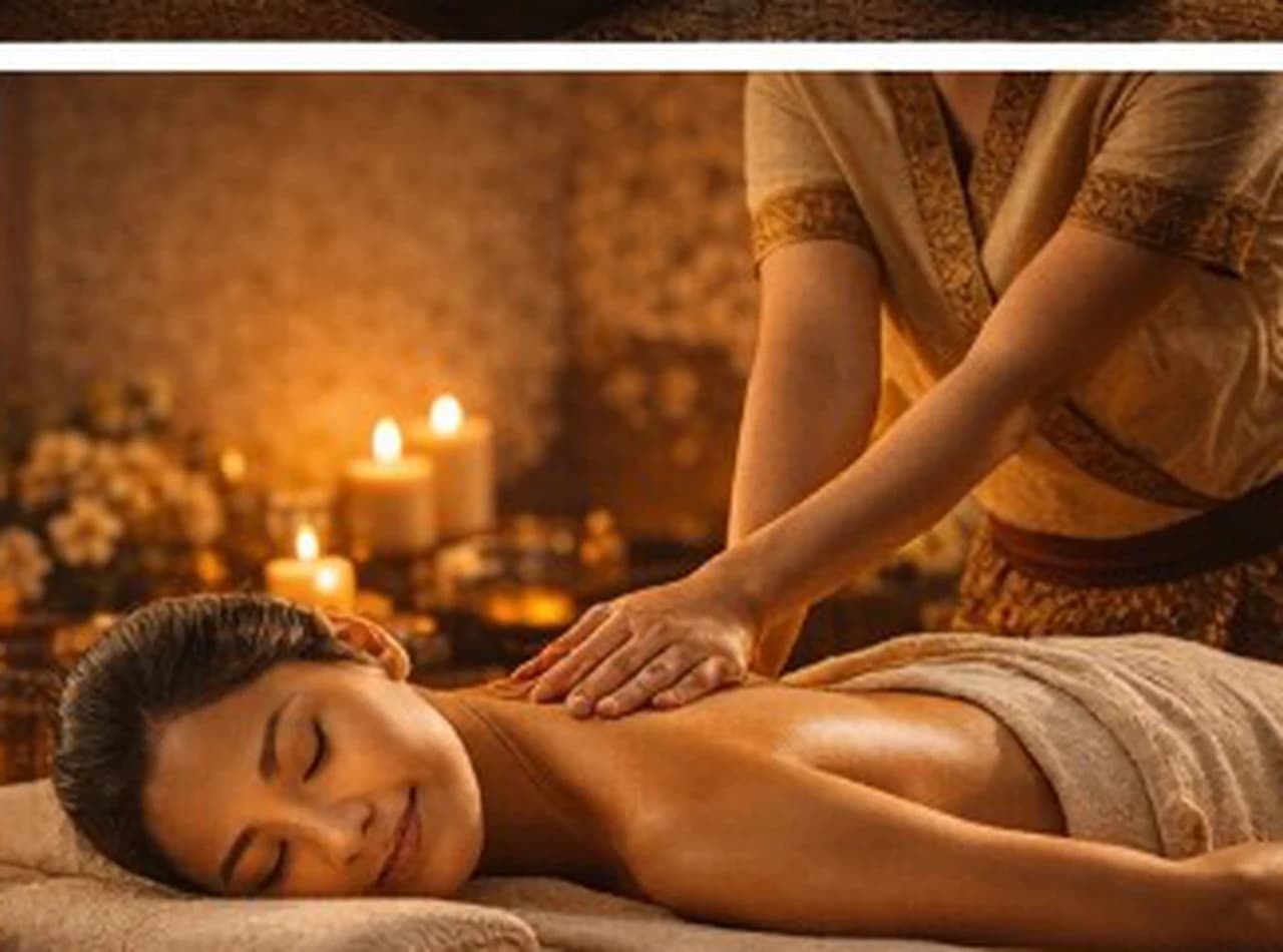 Séance de massage relaxante